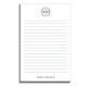 Navy Circle Initials Notepads Image 3 of 4